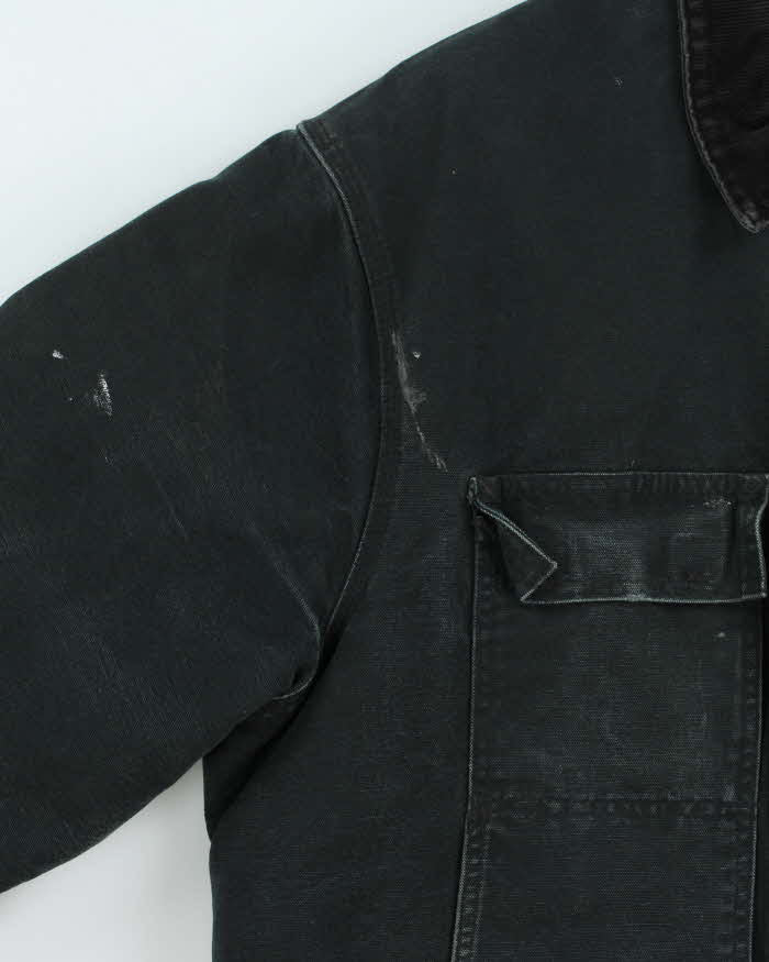 Vintage Y2K 00s Carhartt CO3 Arctic Quilt Lined Made In USA Workwear Chore Jacket - XL
