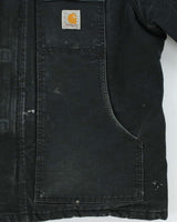 Vintage Y2K 00s Carhartt CO3 Arctic Quilt Lined Made In USA Workwear Chore Jacket - XL