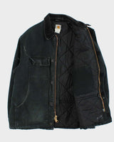 Vintage Y2K 00s Carhartt CO3 Arctic Quilt Lined Made In USA Workwear Chore Jacket - XL