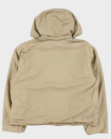 Vintage 1990s Polo Ralph Lauren Fleece Lined Hooded Harrington Jacket - M