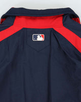 Vintage Y2K 00s Majestic Atlanta Braves Varsity Shell Baseball Jacket - XL