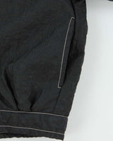 Vintage 1980s I.C.E.Y Constrat Stitch Quilt Lined Shell Bomber Jacket - M