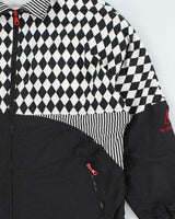 Vintage 1990s Le Coq Sportif Diamond oft Shell Windbreaker Jacket - M