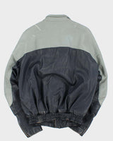 Vintage 1980s BMW Official Cafe Racer Leather Moto Biker Jacket - XL