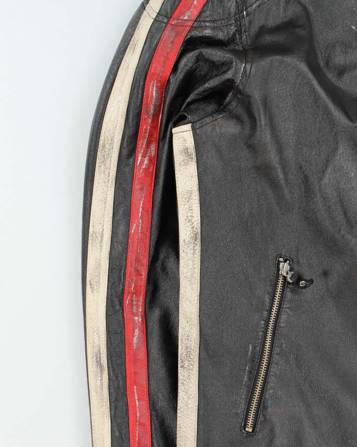 Vintage Y2K 00s Wilsons M.Julian MJX Leather Cafe Racer Biker Jacket - XL