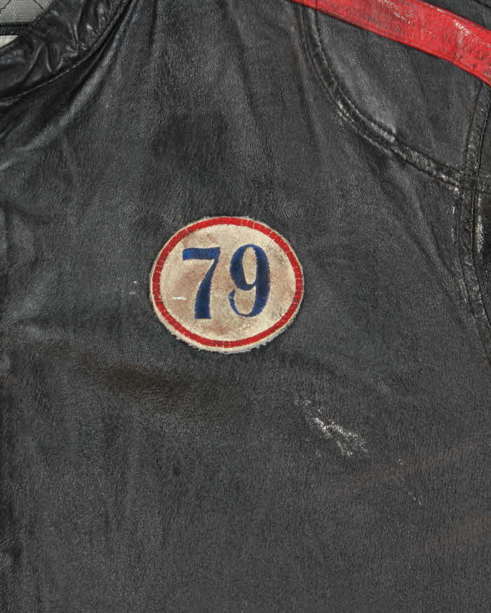 Vintage Y2K 00s Wilsons M.Julian MJX Leather Cafe Racer Biker Jacket - XL
