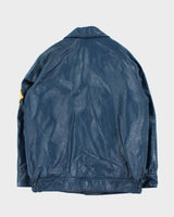 Vintage 1970s Avon Sportswear Royals Calgary Leather Varsity Jacket - S