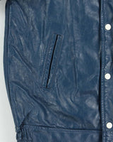 Vintage 1970s Avon Sportswear Royals Calgary Leather Varsity Jacket - S