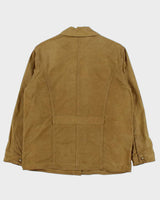 Vintage 00s Filson Tin Cloth Waxed Cotton Made In USA Field Jacket - S