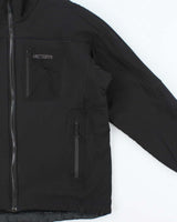 Vintage Y2K 00s Arc'teryx EasyRider Polartec Fleece Lined Soft Shell Jacket - XL