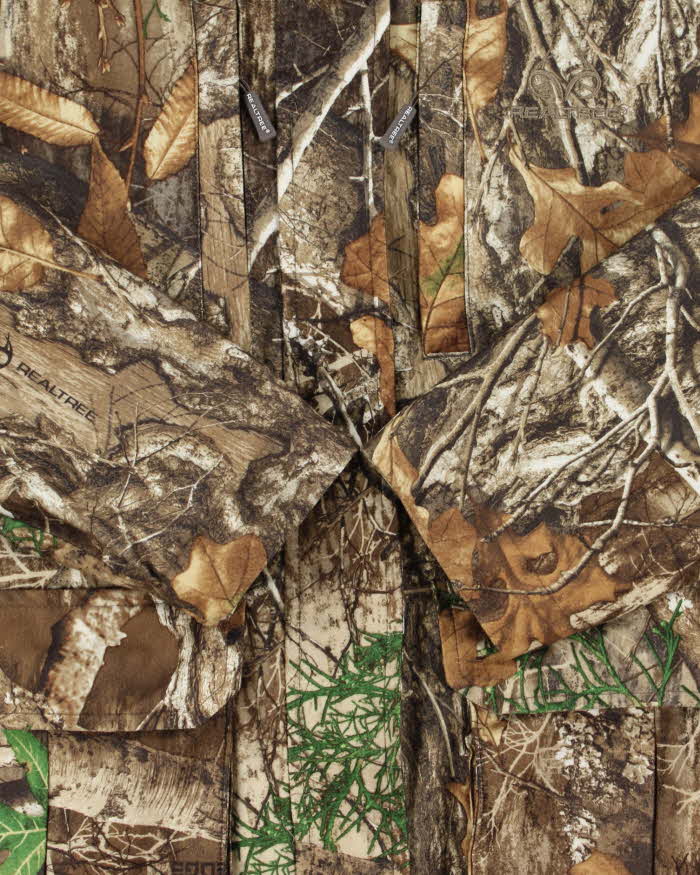 Vintage Realtree Edge Camouflage Hooded Soft Shell Jacket - M