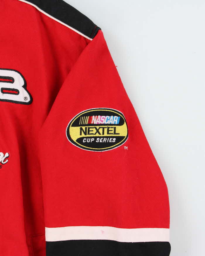 Vintage 1990s Winners Circle Budweiser Dale Earnhardt Jr Nextel Cup Series Bomber Jacket - L
