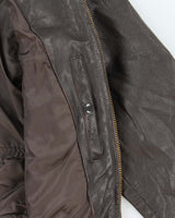 Vintage 1990s Cooper G-1 Made In USA Goatskin Flight Bomber Jacket - XL