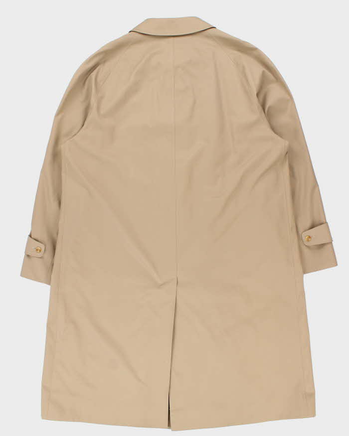 Vintage 1990s Aquascutum Aqua5 Weatherproof House Check Lined Mac - XXXL