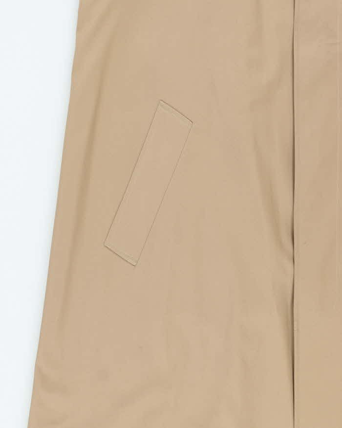 Vintage 1990s Aquascutum Aqua5 Weatherproof House Check Lined Mac - XXXL