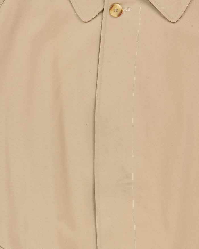 Vintage 1990s Aquascutum Aqua5 Weatherproof House Check Lined Mac - XXXL