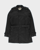 Vintage Y2K 00s Burberry Nova Check Lined Single Breasted Trench Coat - XL