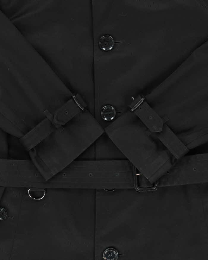 Vintage Y2K 00s Burberry Nova Check Lined Single Breasted Trench Coat - XL