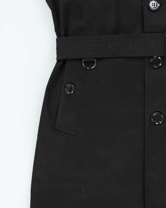 Vintage Y2K 00s Burberry Nova Check Lined Single Breasted Trench Coat - XL