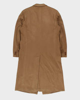 Vintage 1990s Canali Proposta Cashmere Wool Camel Overcoat - M