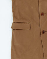 Vintage 1990s Canali Proposta Cashmere Wool Camel Overcoat - M