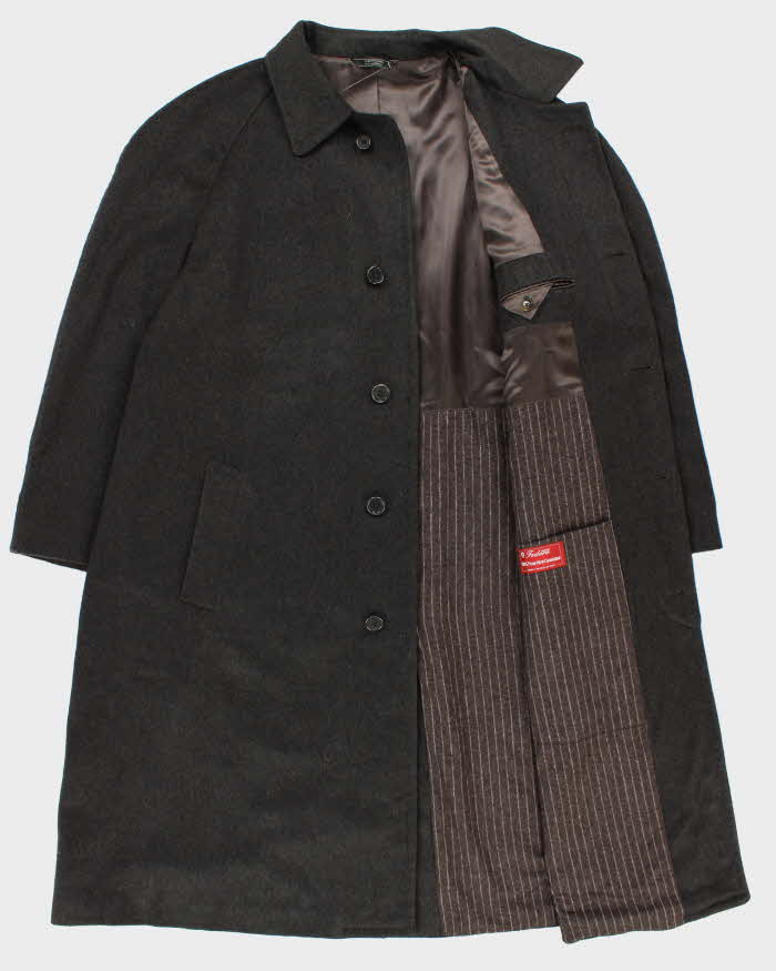 Vintage 00s Cardinal Of Canada Luxury Collection Pure Cashmere Overcoat - XL