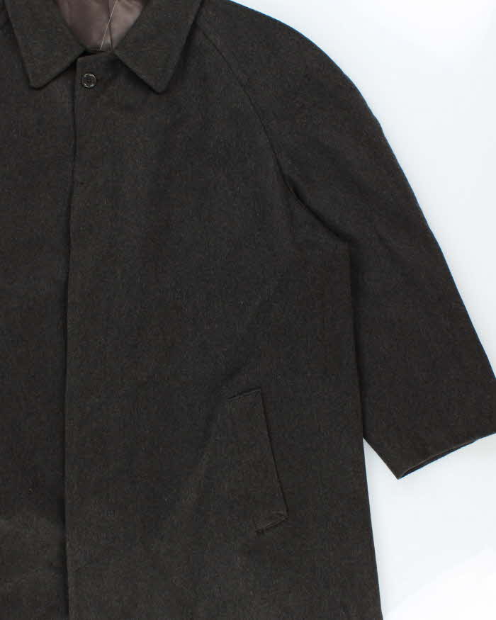 Vintage 00s Cardinal Of Canada Luxury Collection Pure Cashmere Overcoat - XL