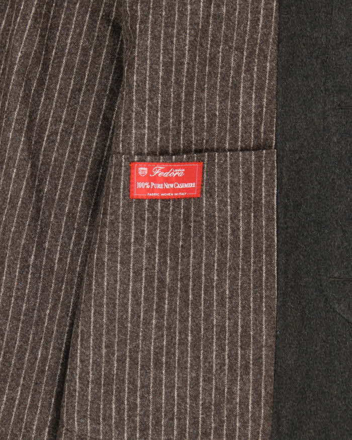 Vintage 00s Cardinal Of Canada Luxury Collection Pure Cashmere Overcoat - XL