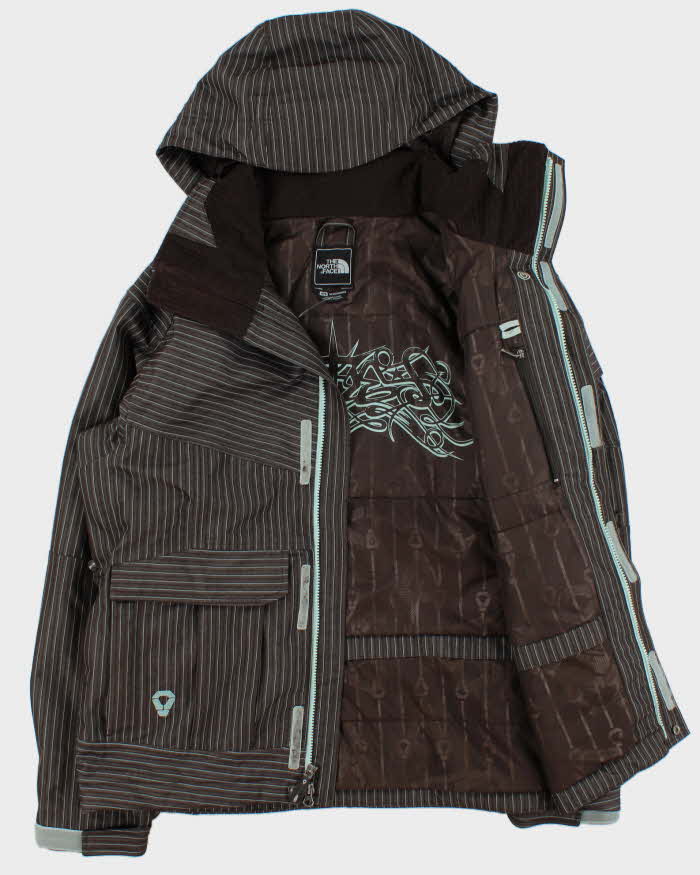 Vintage The North Face HyVent Down Hooded Ski Jacket - M