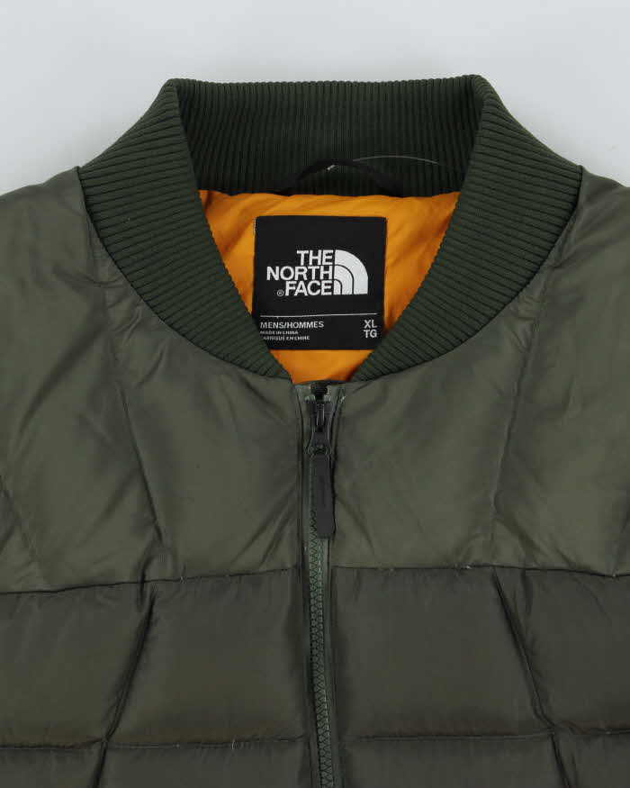 Vintage The North Face 550 Down Puffer Bomber Jacket - XL