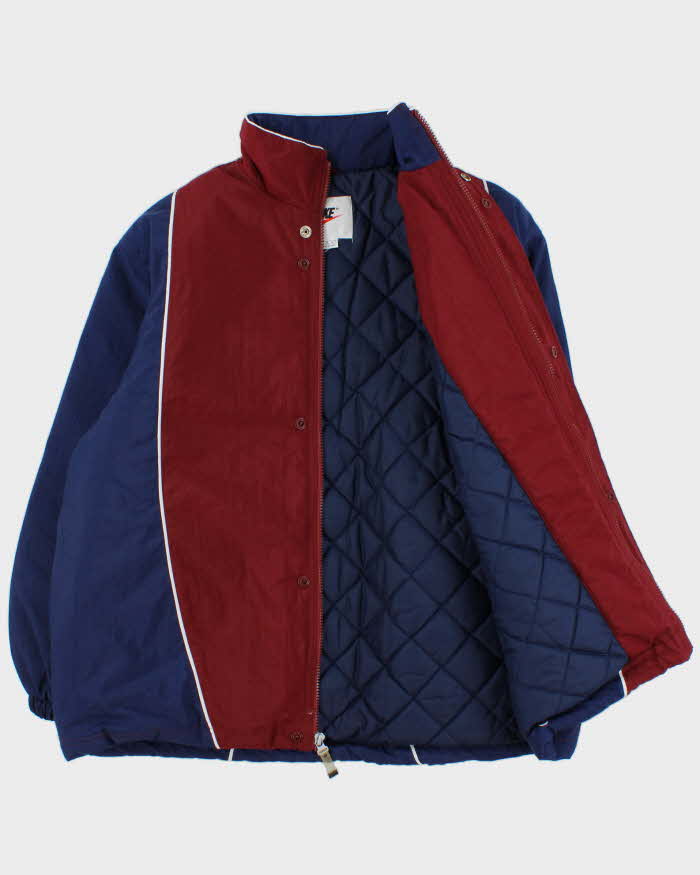Vintage 90s Nike Padded Windbreaker Jacket - XL