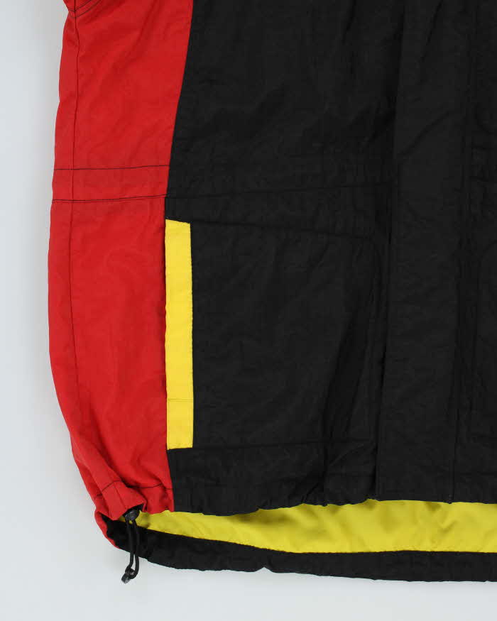 Vintage 90s Adidas Detectable Fleece Lined Windbreaker Jacket - XL