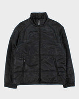 Vintage 90s Fila Satin Puffer Jacket - L