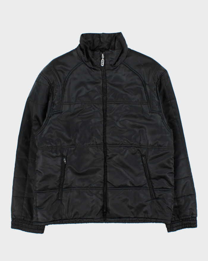 Vintage 90s Fila Satin Puffer Jacket - L