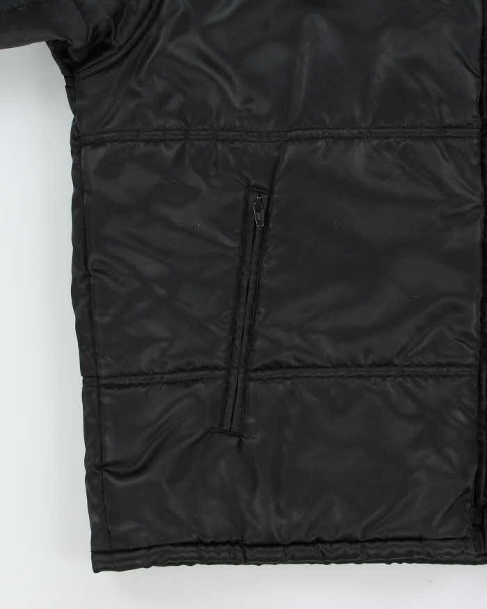 Vintage 90s Fila Satin Puffer Jacket - L