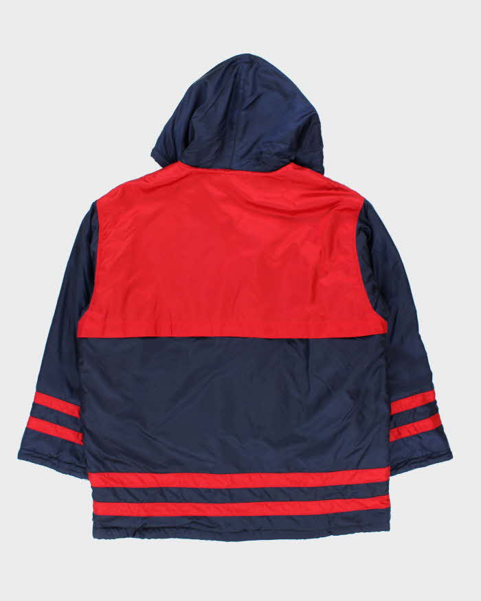 Vintage 80s 90s Ellesse Jaspo Lined Hooded Jacket - L
