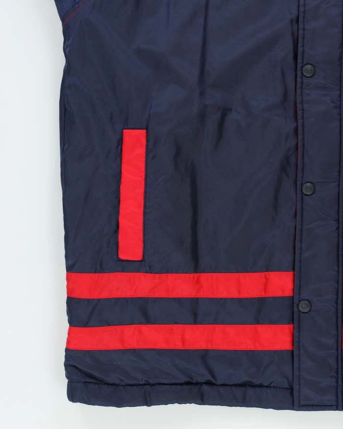 Vintage 80s 90s Ellesse Jaspo Lined Hooded Jacket - L