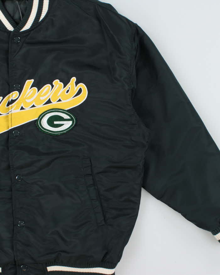 Vintage NFL Green Bay Packers Bomber Jacket - M