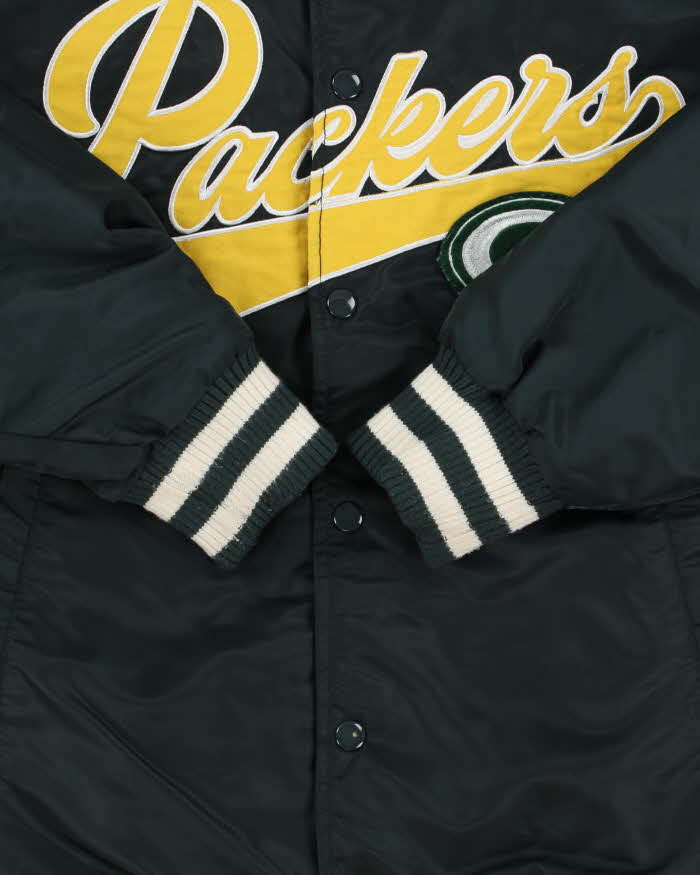 Vintage NFL Green Bay Packers Bomber Jacket - M
