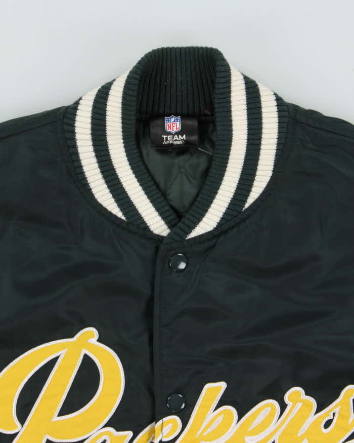 Vintage NFL Green Bay Packers Bomber Jacket - M