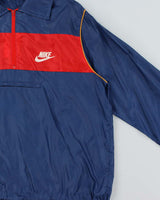 Vintage 70s 80s Nike Quarter-zip Windbreaker - XL