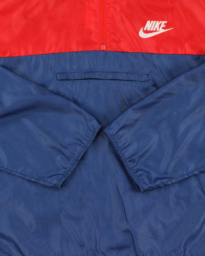 Vintage 70s 80s Nike Quarter-zip Windbreaker - XL