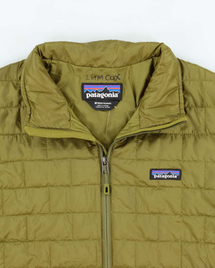 Vintage Patagonia Lightweight Khaki Puffer Jacket - M