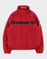 DSWT Vintage Nautica Down Filled Waterproof Puffer Jacket - M