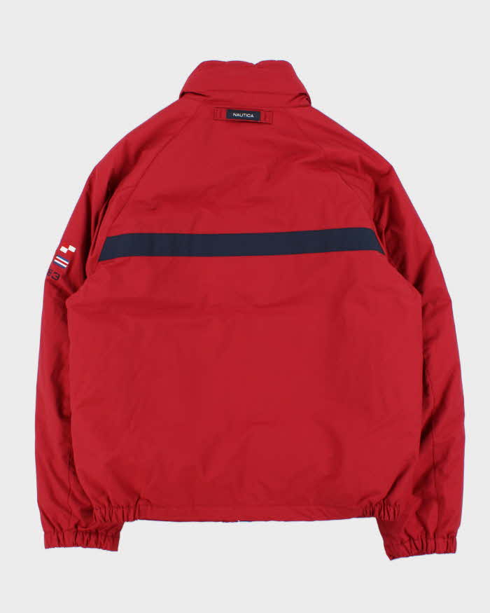 DSWT Vintage Nautica Down Filled Waterproof Puffer Jacket - M