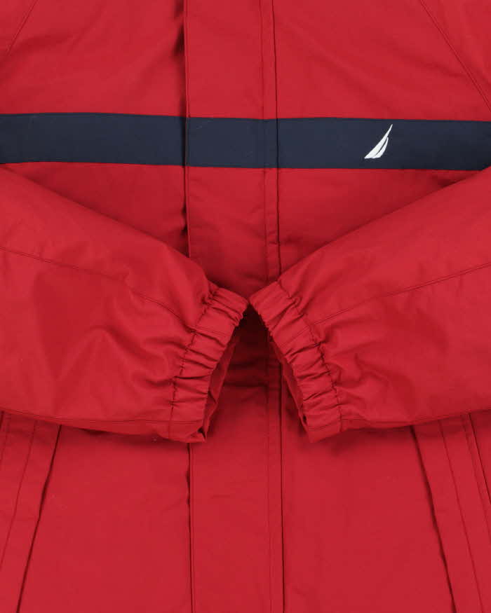 DSWT Vintage Nautica Down Filled Waterproof Puffer Jacket - M