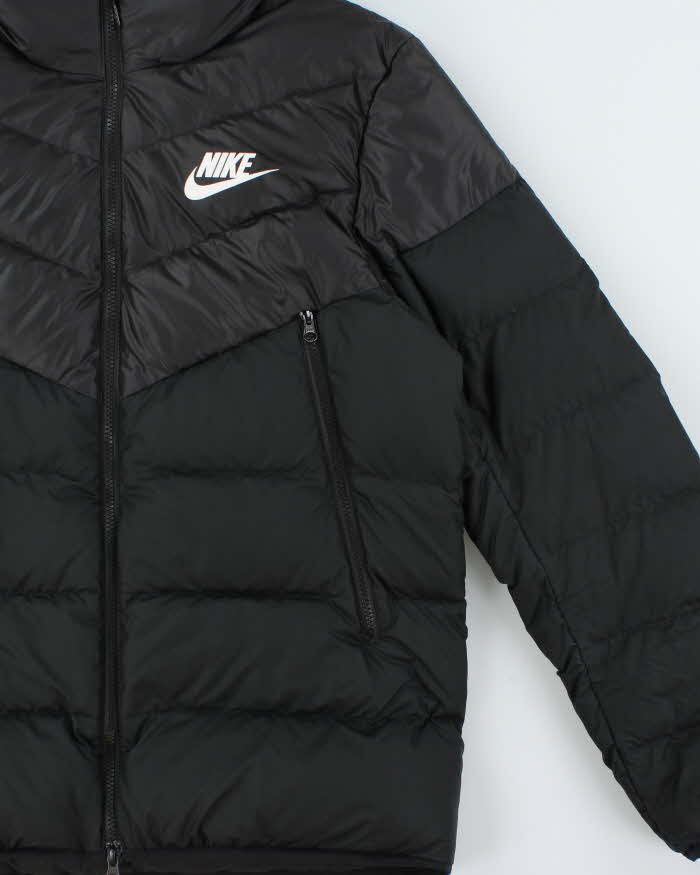 Nike StormFit Primaloft Duck Down Hooded Puffer Jacket - M