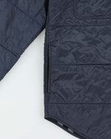 Vintage Burberry Soft Shell Padded Lightweight Snap Button Jacket - M