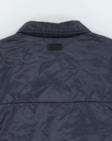 Vintage Burberry Soft Shell Padded Lightweight Snap Button Jacket - M