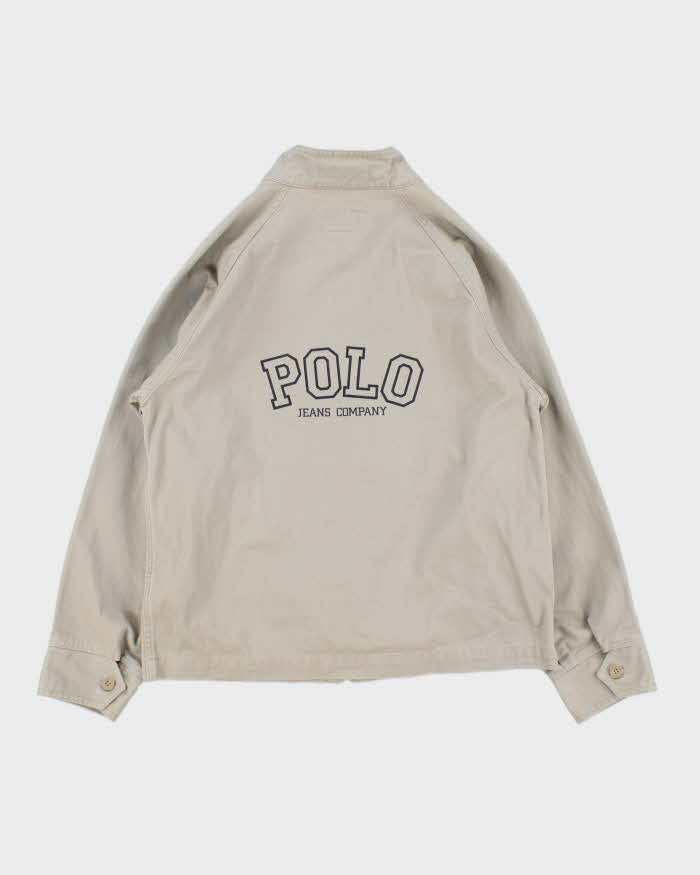 Vintage 90s Polo Jeans Ralph Lauren Canvas Jacket - S